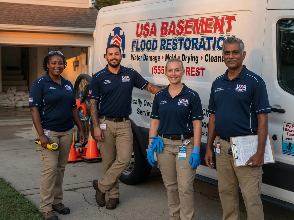 Basement Flood Cleanup company in New Melle, MO