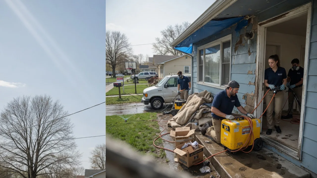 Basement Flood Cleanup in New Melle, MO near me